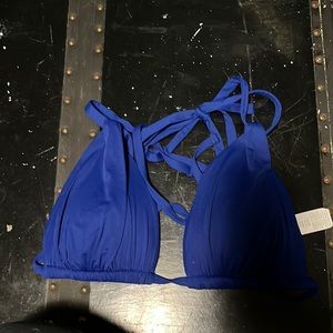 Navy Blue Bikini Top